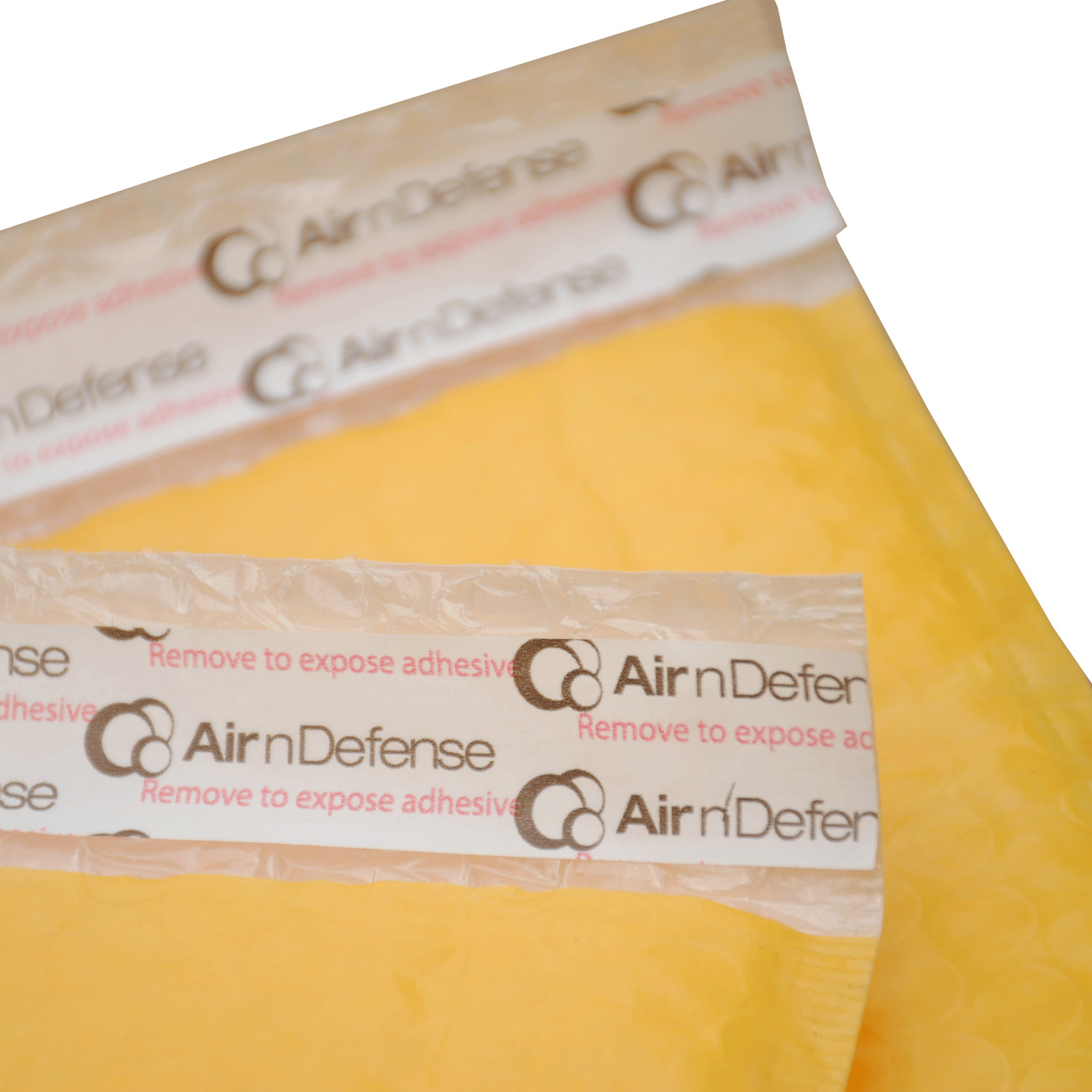 AirnDefense 200 #5 10.5X16″ Yellow Poly Bubble Mailers Shipping Padded Envelope