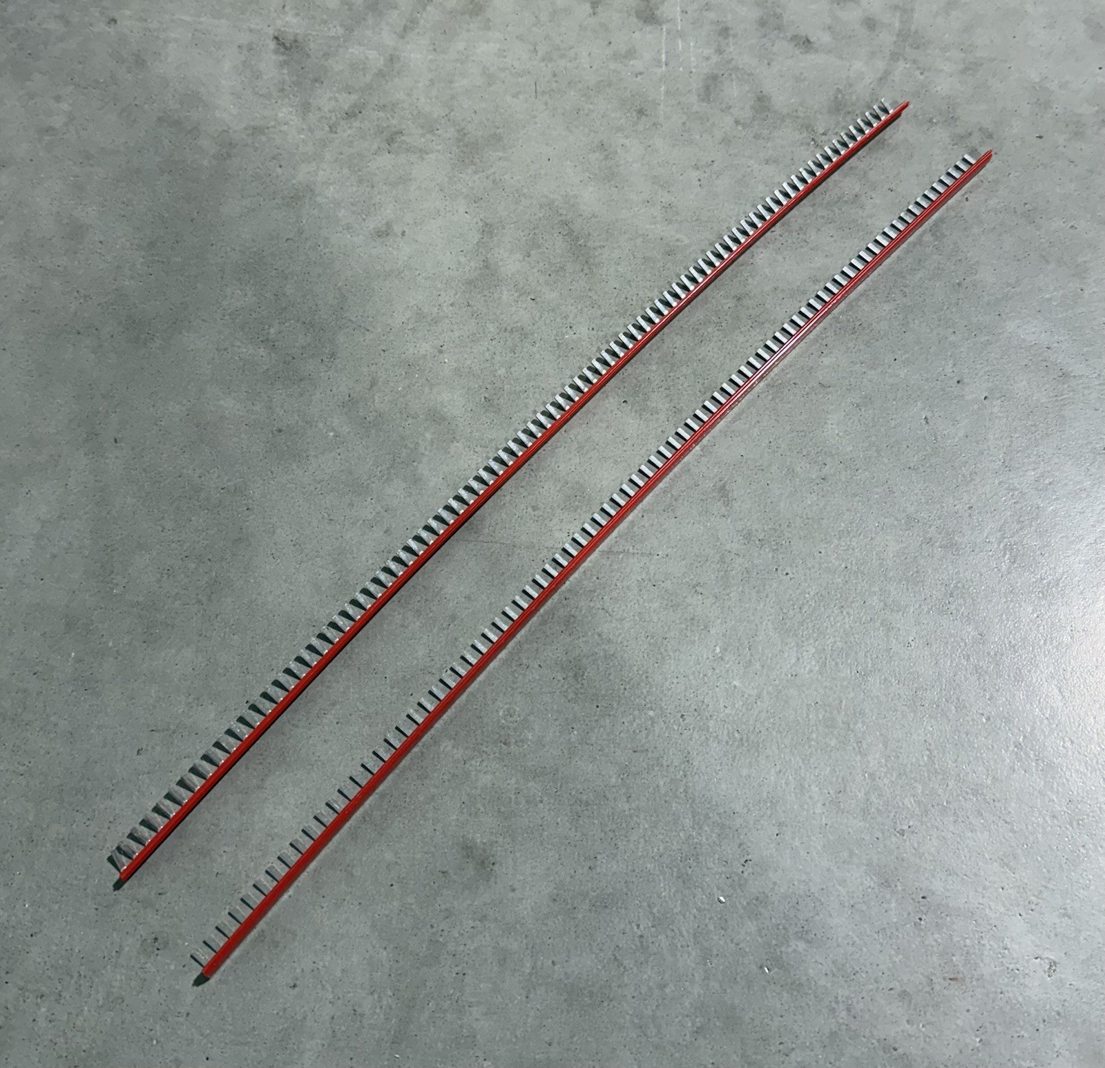 2 QTY Phoenix Contact Insertion Bridge EB 80 DIK RD 2715953 6.2 MM Pitch 80 Pos.