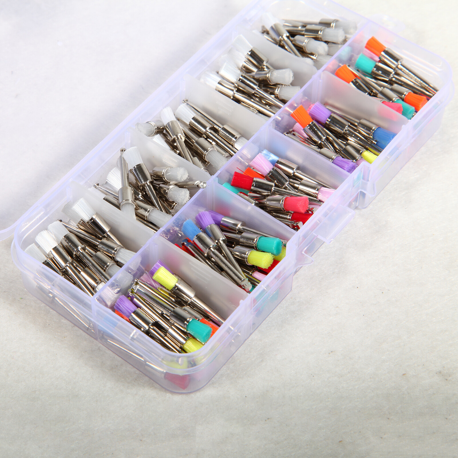 1000pcs Dental Rubber Prophy Tooth Teeth Polish Polishing Cups Latch Type Brush