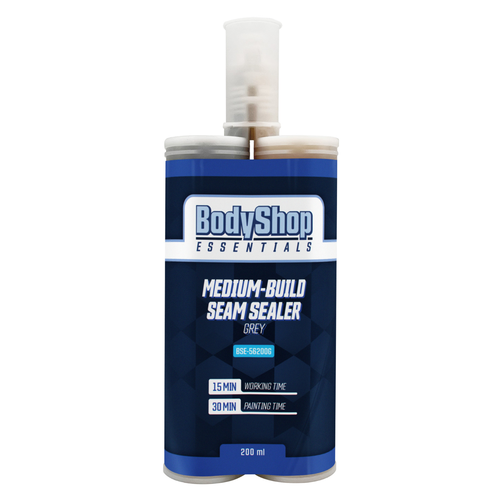 Polymix Low/ Medium Build Automotive Seam Sealer Cartridge 200ml Grey