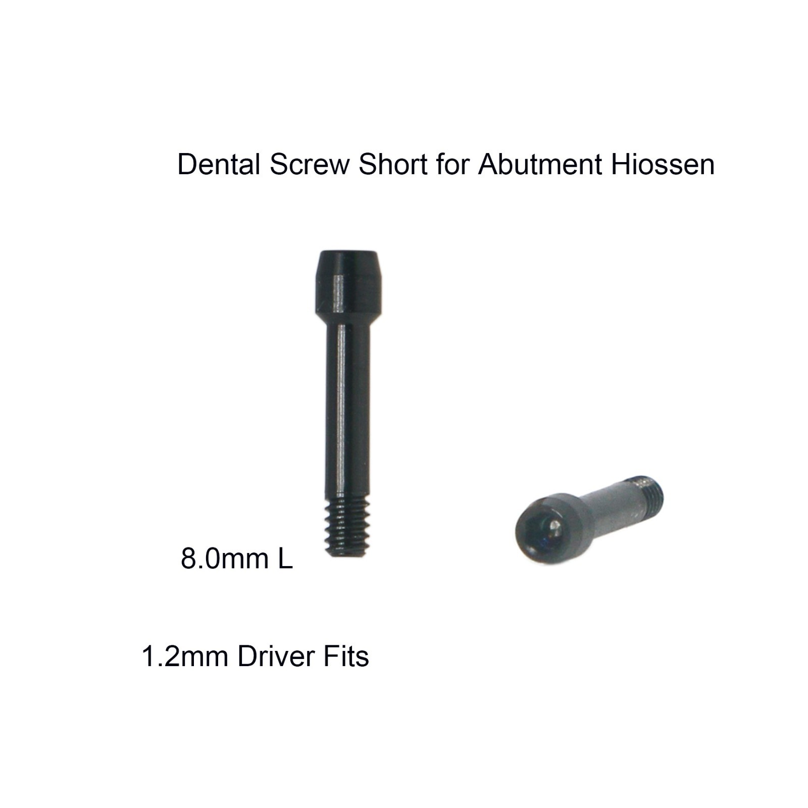 US Dental Ti Standard Straight Abutment W/Replica Screw fit Hiossen ET Regular