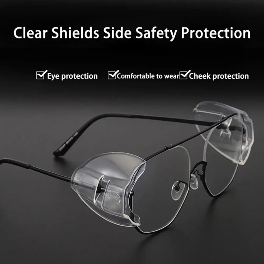 Side Shields For Eye Glasses Slip On Safety Glasses Shield Universal