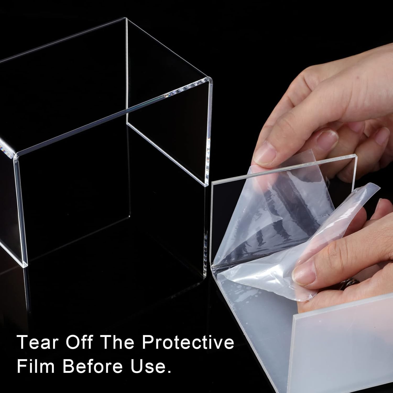 Versatile 3-Size Acrylic Display Risers – Showcase Jewelry, Cupcakes & More