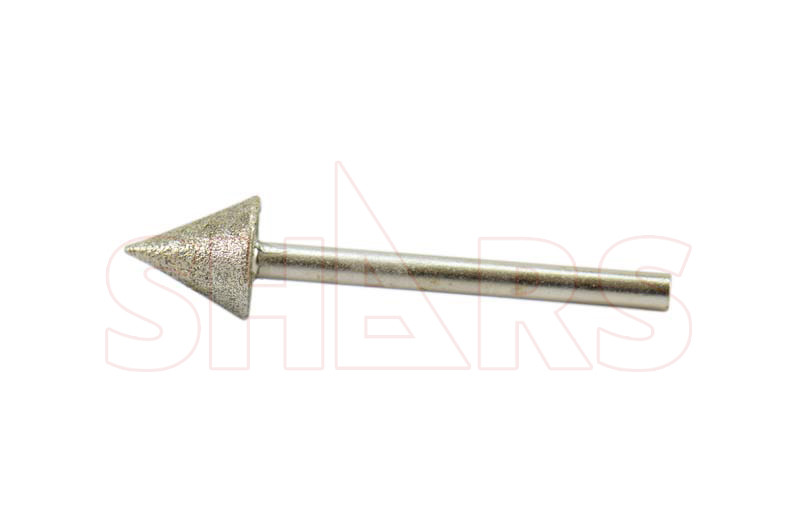 SHARS 50 Pieces Diamond Mounted Point Set 1/8″ Shank NEW !|