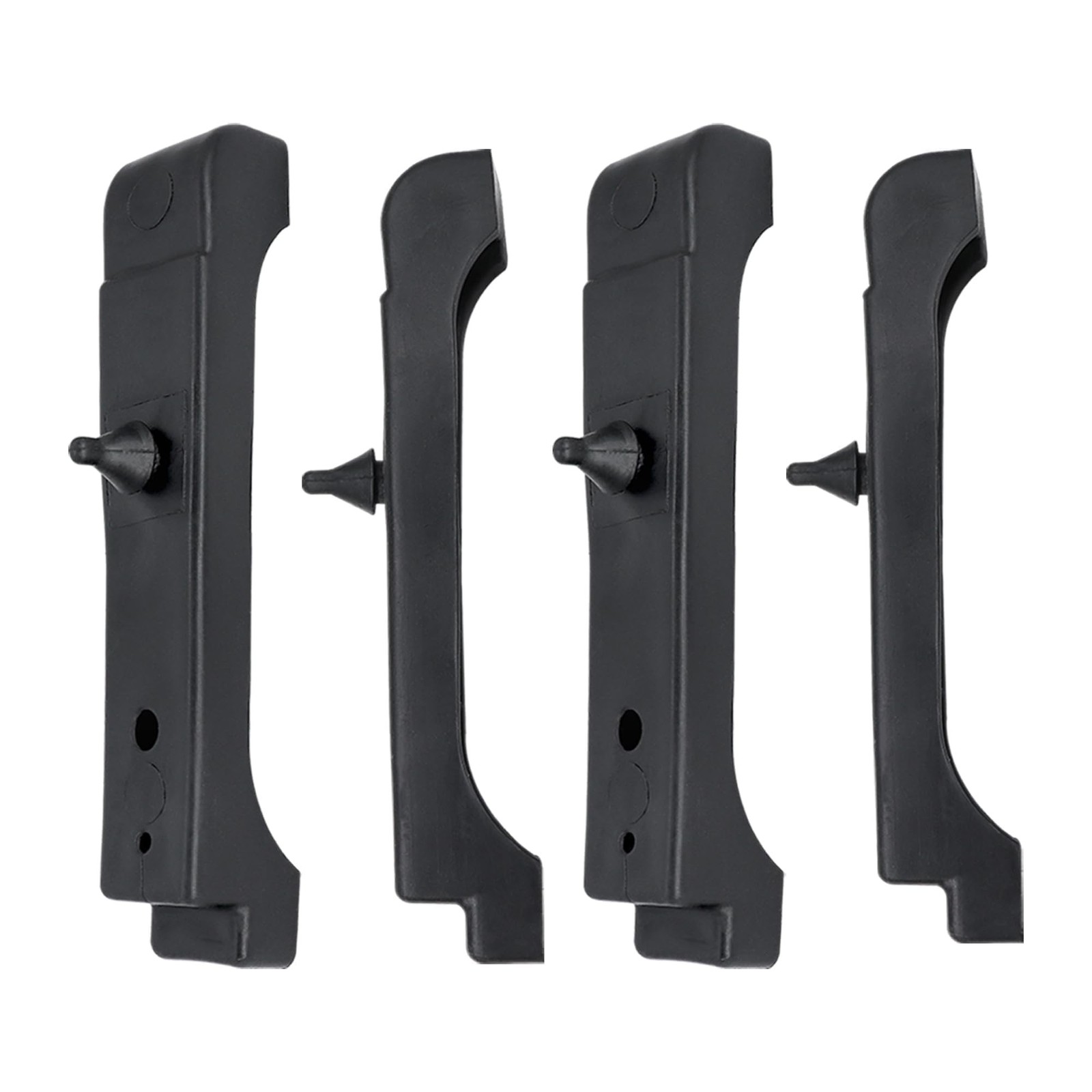 4 Pcs Kit Rubber Radiator Insulator Pads, 4 Core Radiator Mounts Cushions Fit…
