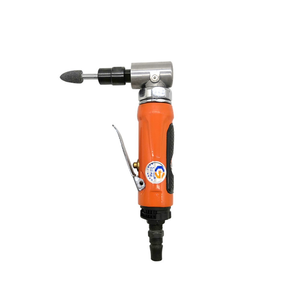Pneumatic Right Angle Grinder Industrial Elbow Polishing Machine Chuck 6MM 4CFM