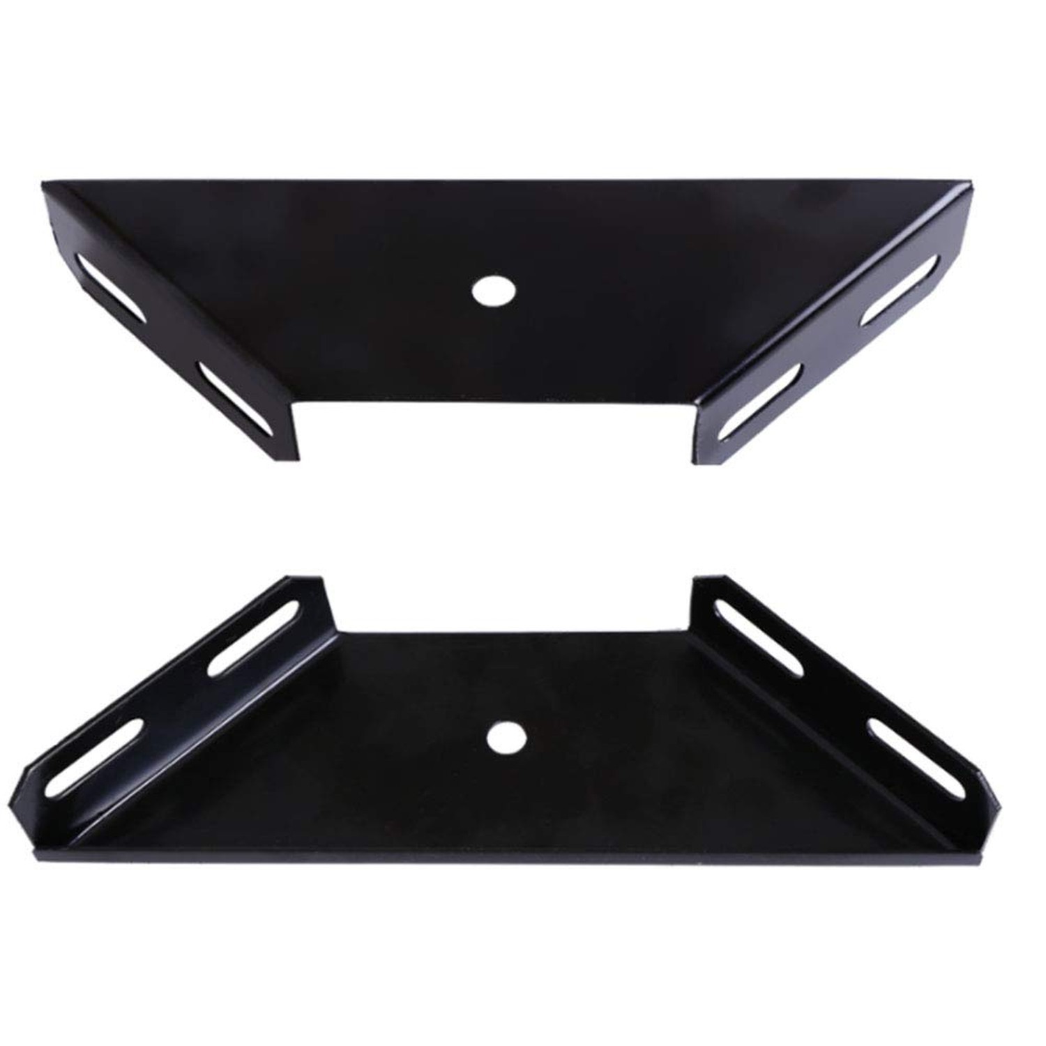 Corner Brace Bracket, 2 PCS Corner Bracket Brace Plate Trapezoid Flange Angle…