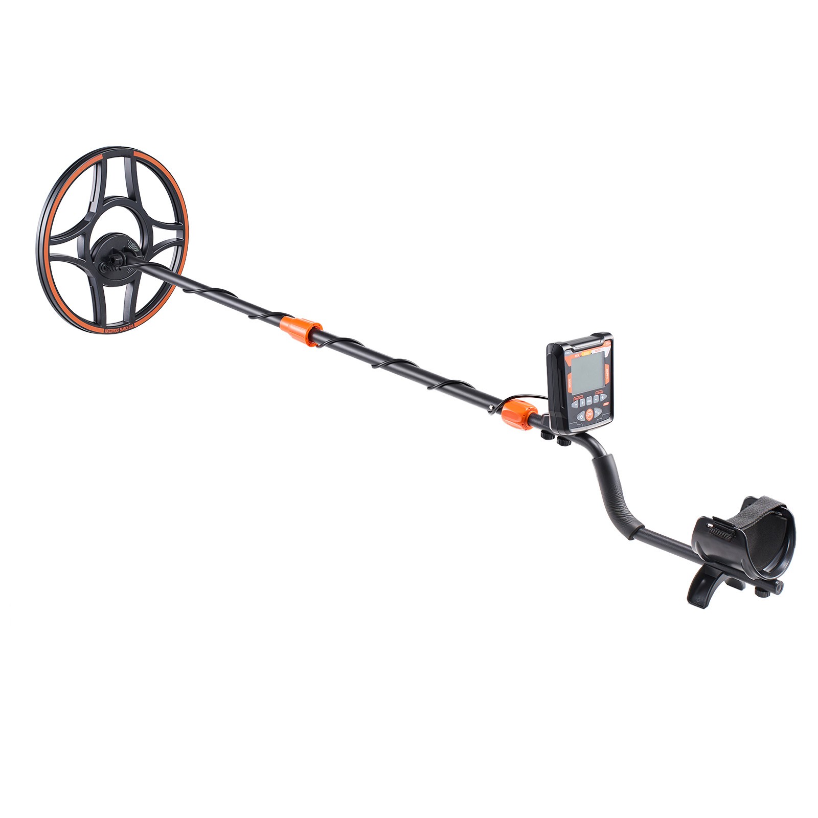 Uimoso Professional Metal Detector with 12″ Waterproof Search Coil for Adults