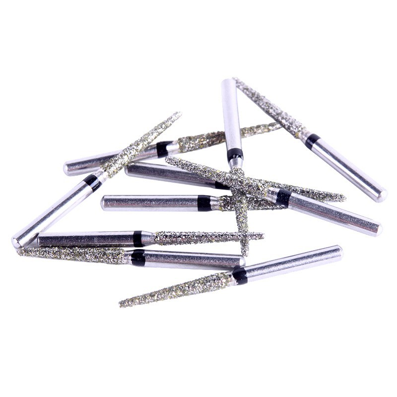 100pcs AZDENT Dental Super Coarse Diamond Burs FG Bur for High Speed Handpiece