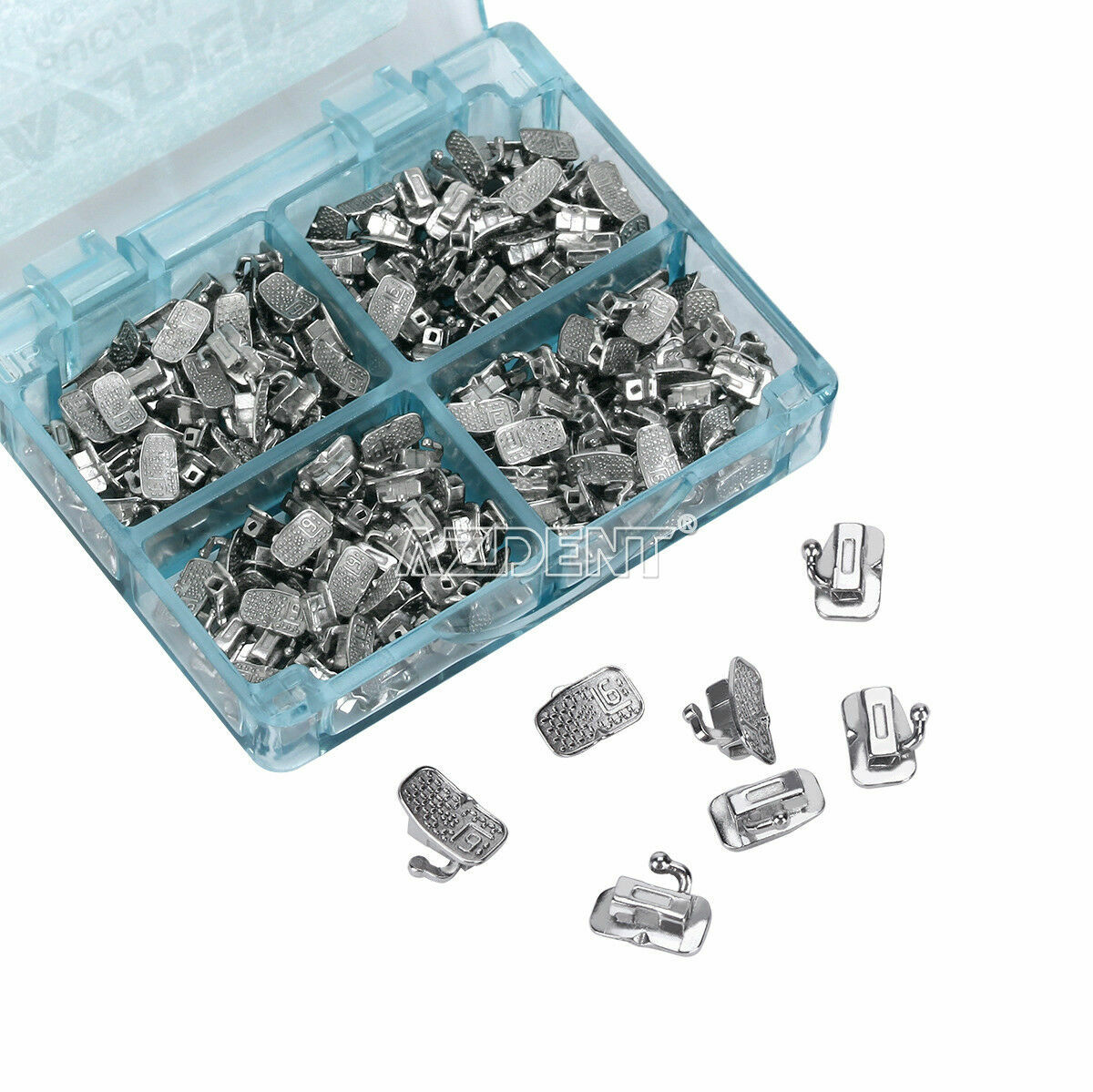 Dental Orthodontic Sgl Buccal Tubes 1st molar Roth 0.022 Monoblock 50Set/pack