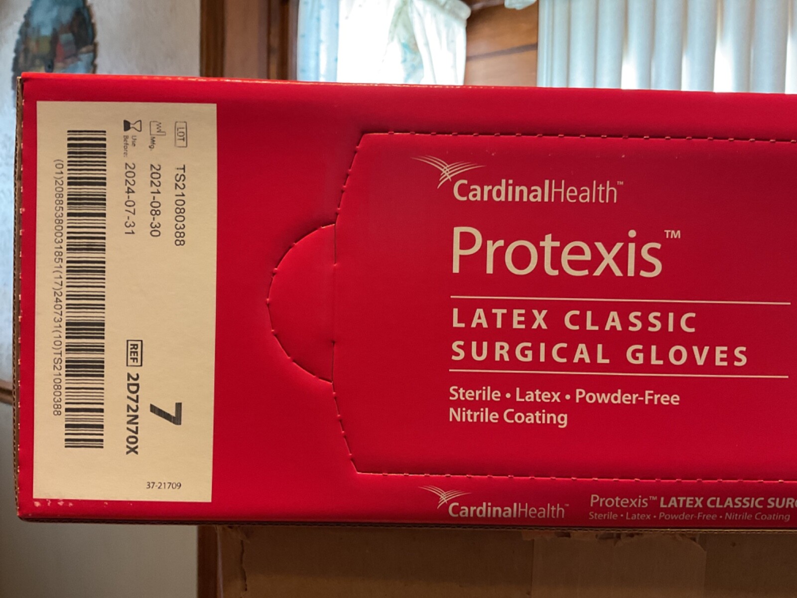 CARDINAL HEALTH PROTEXIS LATEX CLASSIC SURGICAL GLOVES (1) FULL CASE, (200) PAIR