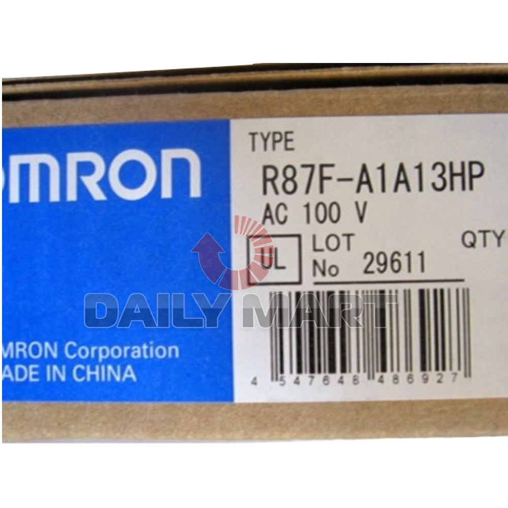 OMRON R87F-A1A13HP AXIAL FAN, 120MM, 100VAC, 180MA PLC MODULE NEW