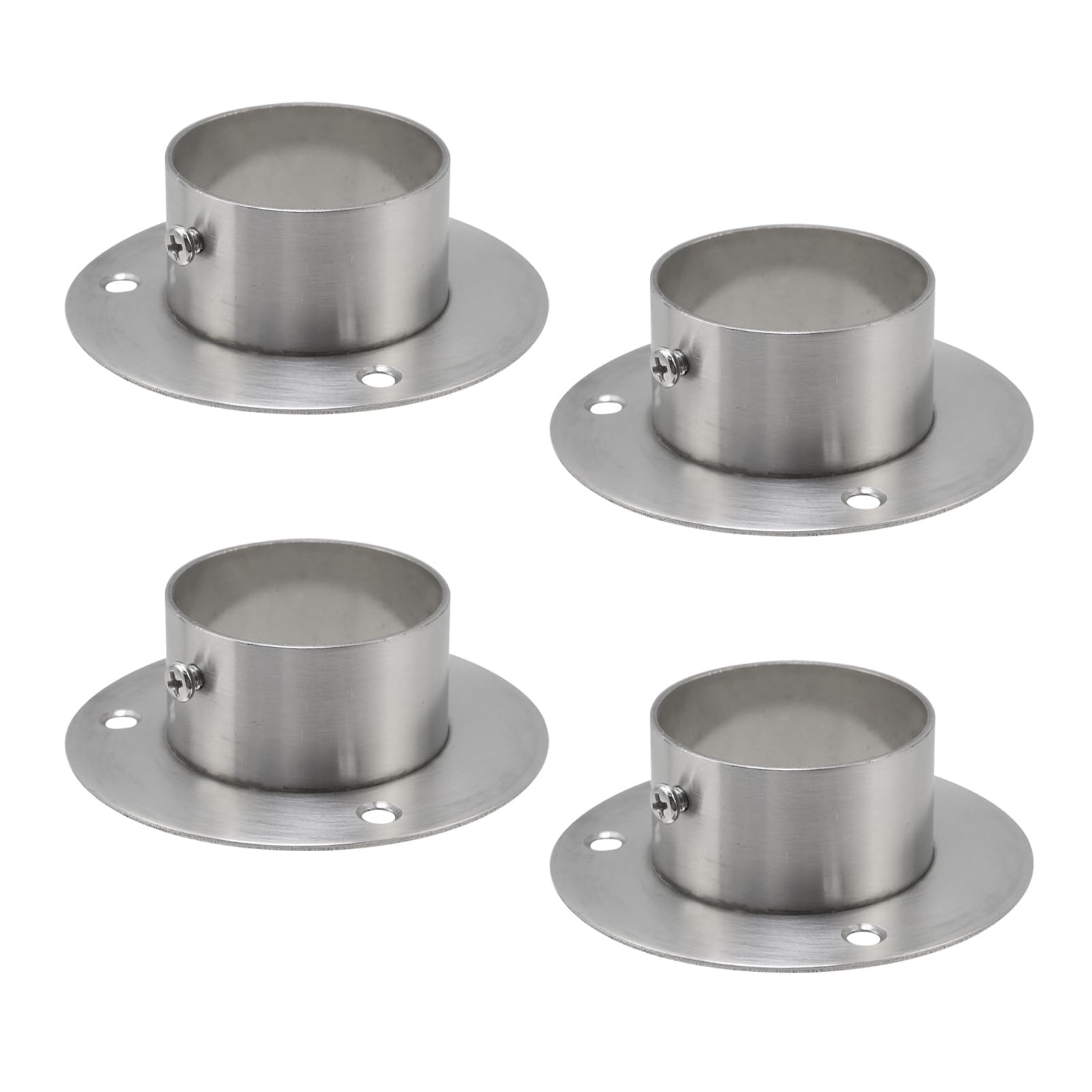 Wealrit 4 Pcs Round Post Bases Stainless Steel Flange Anchor Bases Heavy Duty…
