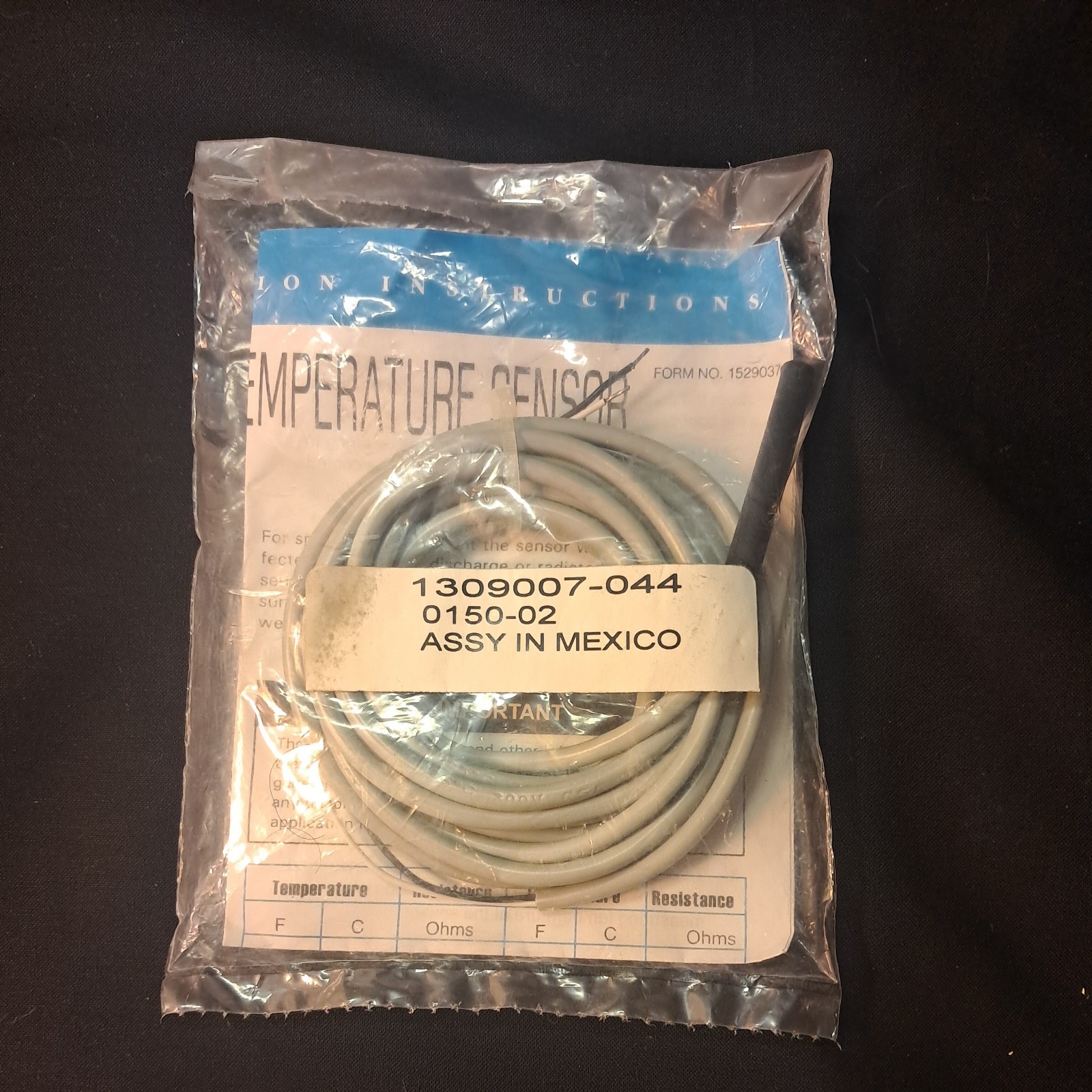 Ranco 1309007-044, Temperature Sensor, Sensing Element