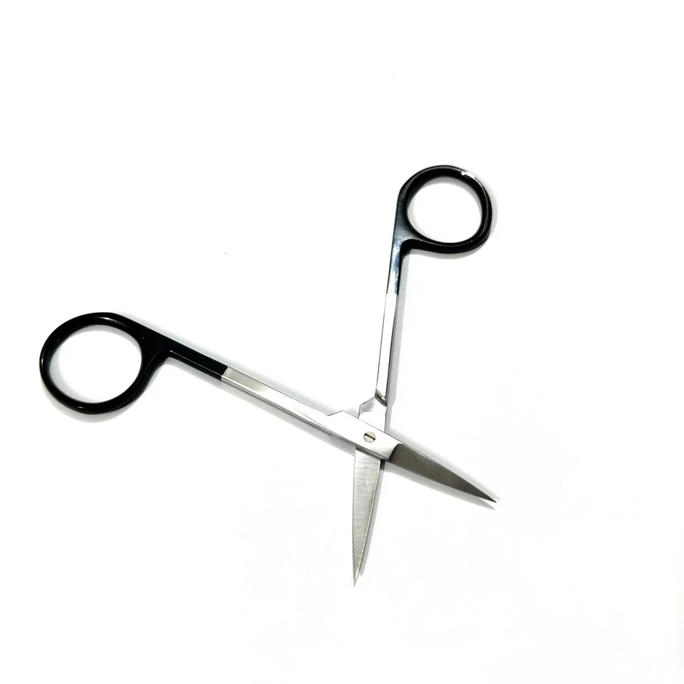 Super Cut Iris Scissors 4-1/2″ Straight Sharp 1 Razor Edge 1 Micro-Serrated GUM