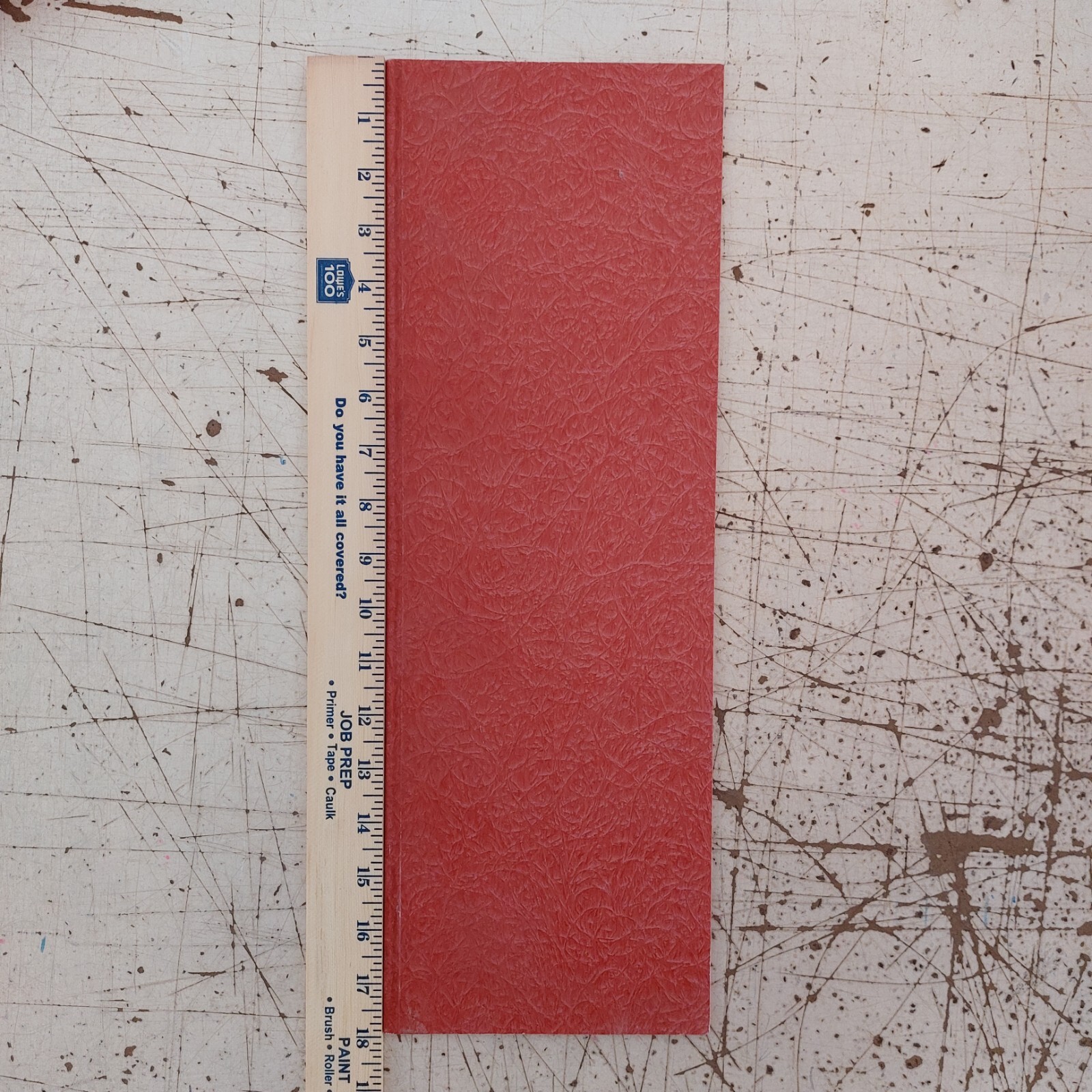 GPO3 Electrical Red Fiberglass Sheet 1/8 thick 18 in x 6 1/8 in insulator board