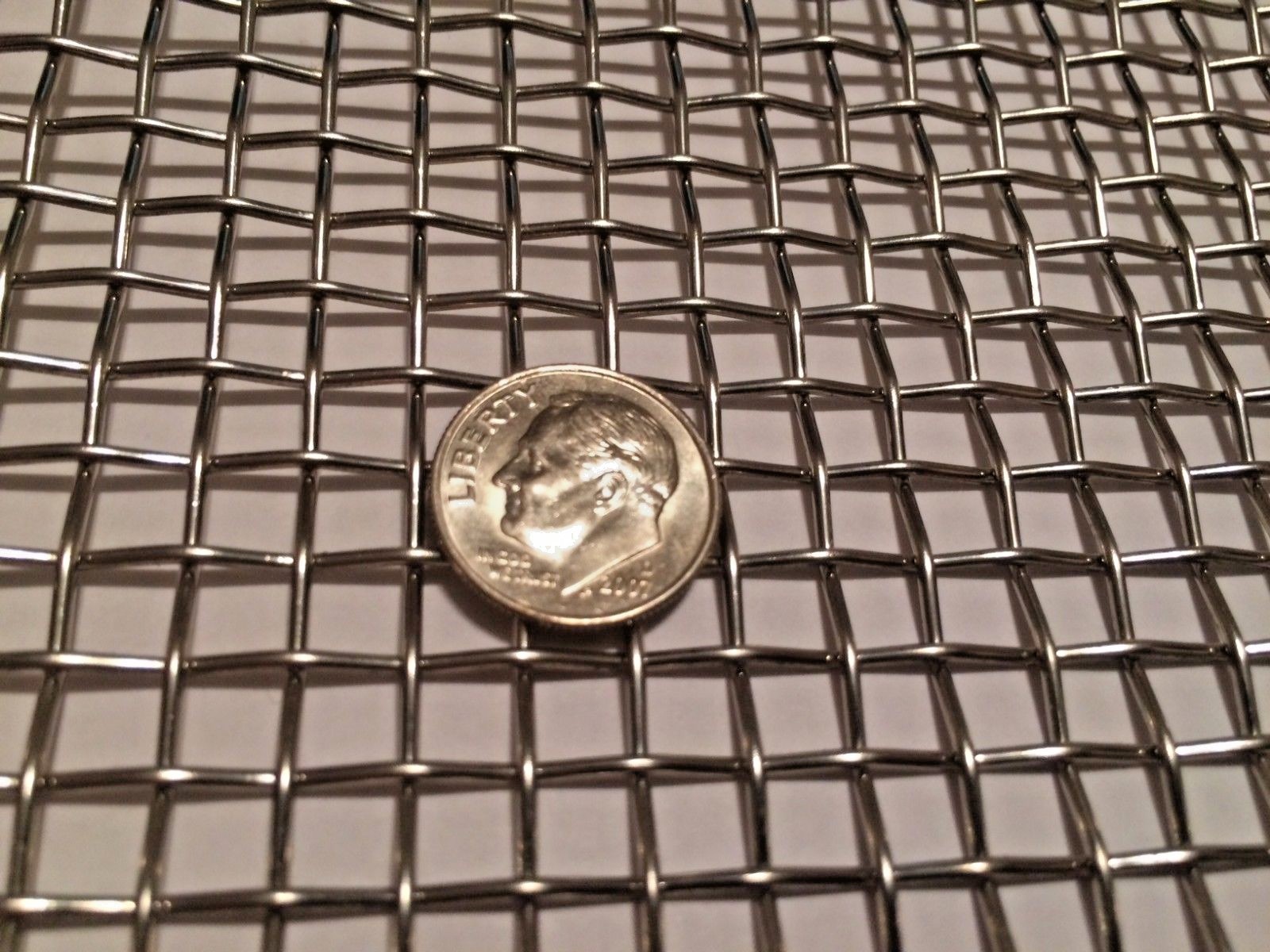 t-304 Stainless Steel Mesh – 304 #4 .047 Stainless Steel Wire Mesh 12″ x 12″