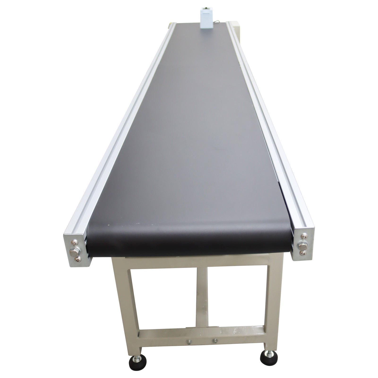 OPEN BOX! 110V Industrial PVC Conveyor Belt 118in*11.8in L*W Packing Shipping