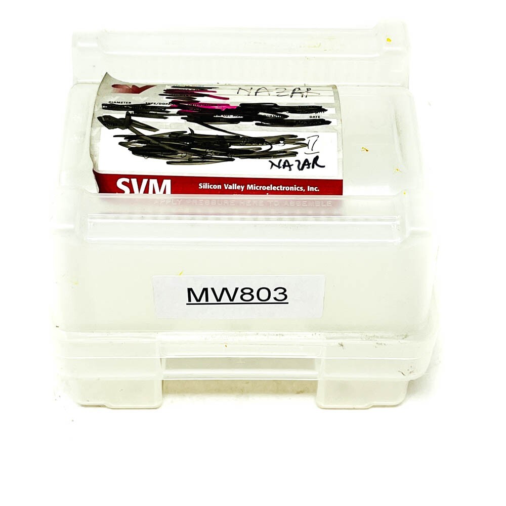 SVM Silicon Valley Microelectronics 4-in 100 mm Wafer Case 25 Slot Casette