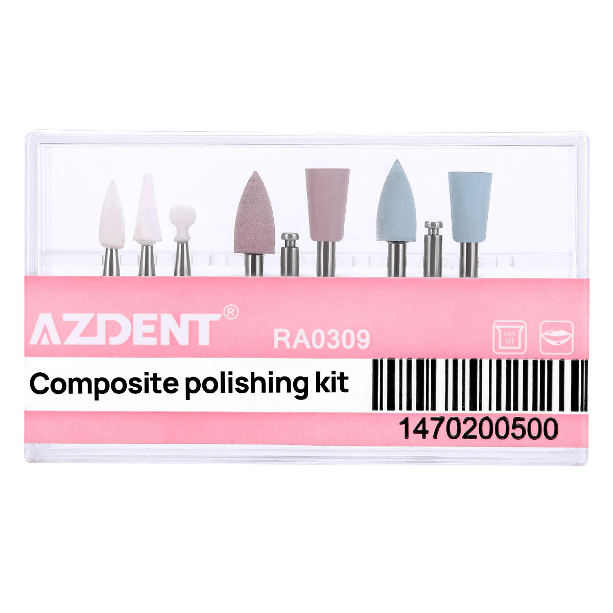 Dental Burs Polishers Composite Polishing Diamond RA Disc Kit Wheels Coarse