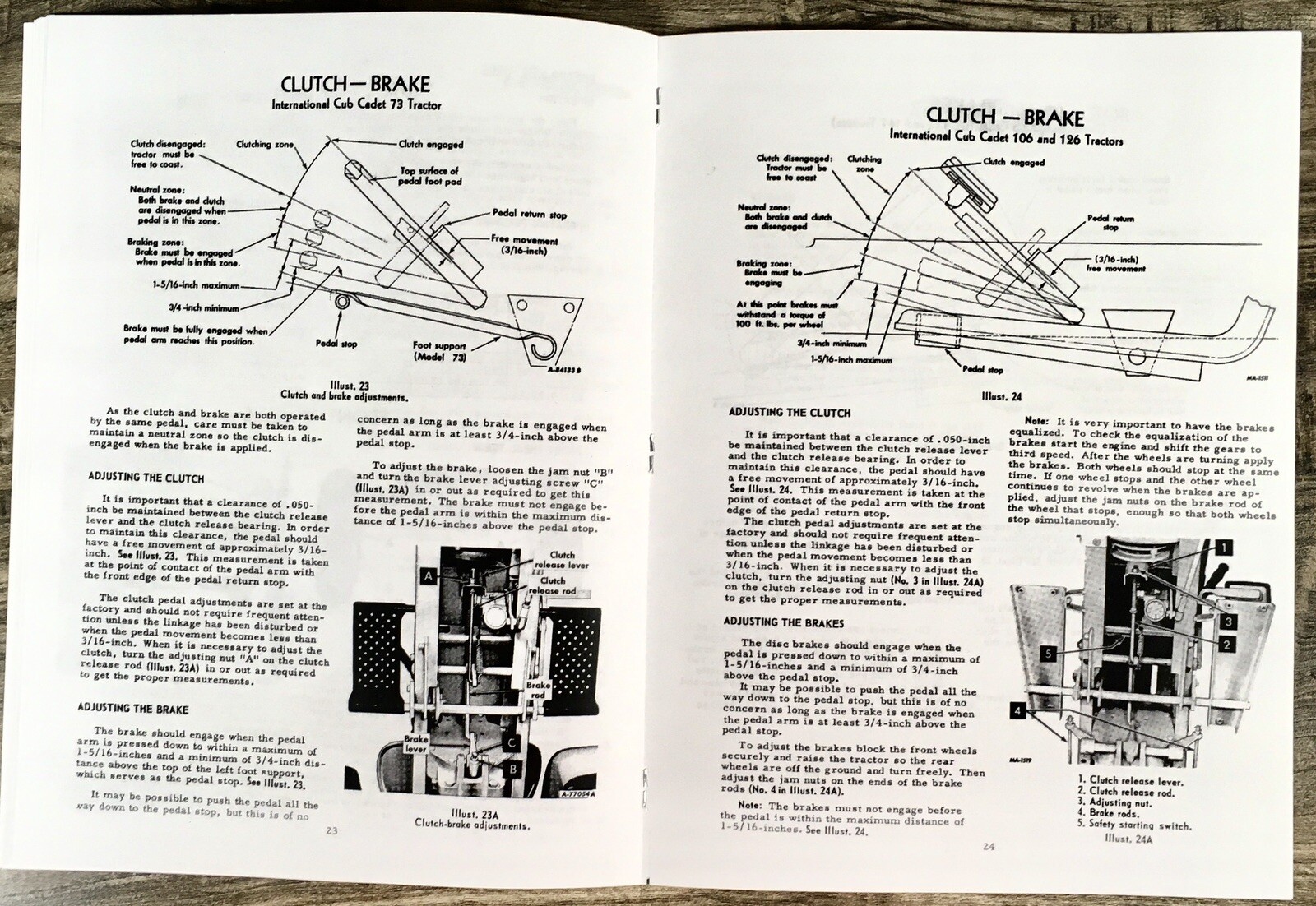 International Cub Cadet 126 127 147 Lawn Tractor Operators Service Repair Manual