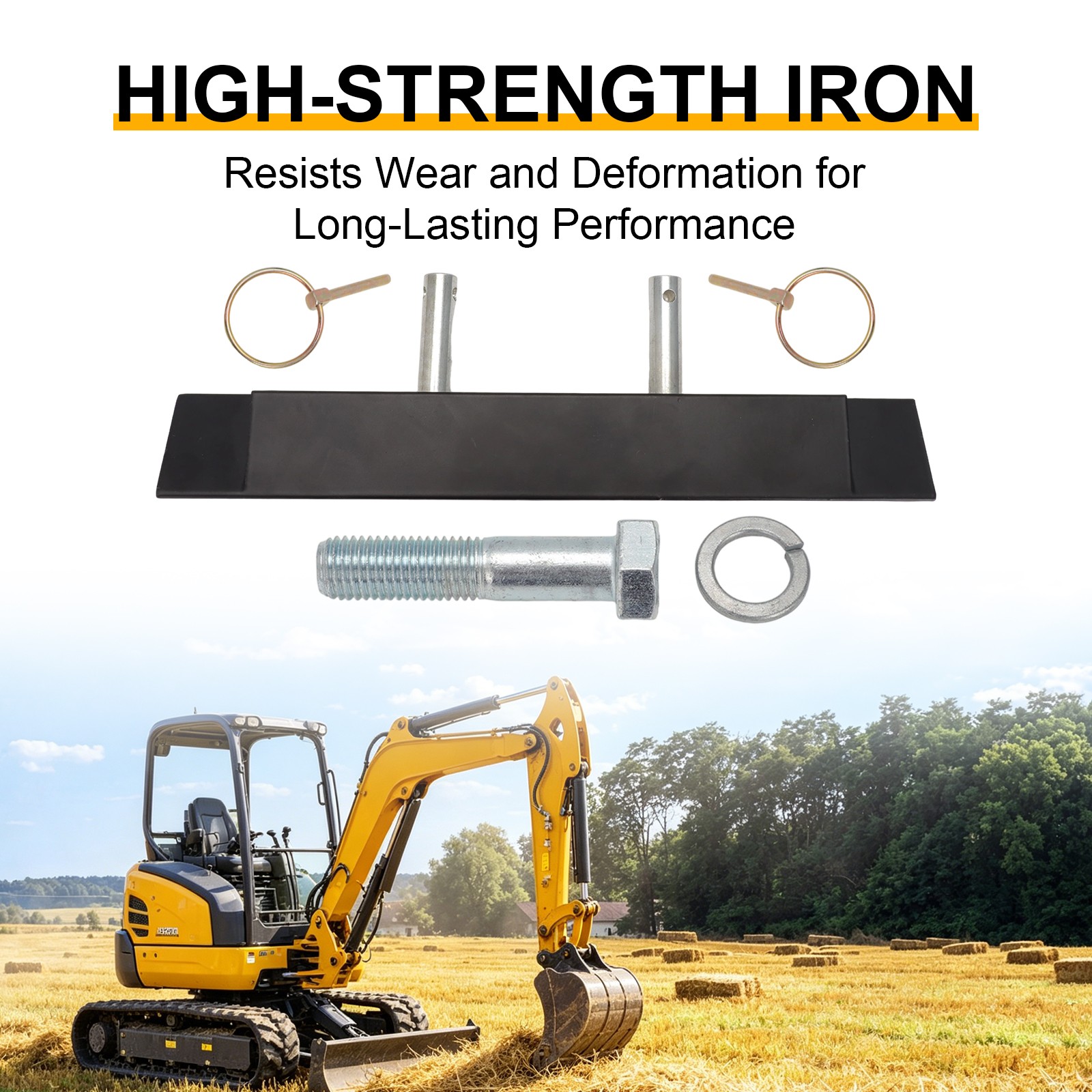 FOR JOHN DEERE HITACHI QUICK COUPLER WEDGE BAR KIT PN 9763069J 50D 50G 60D 60