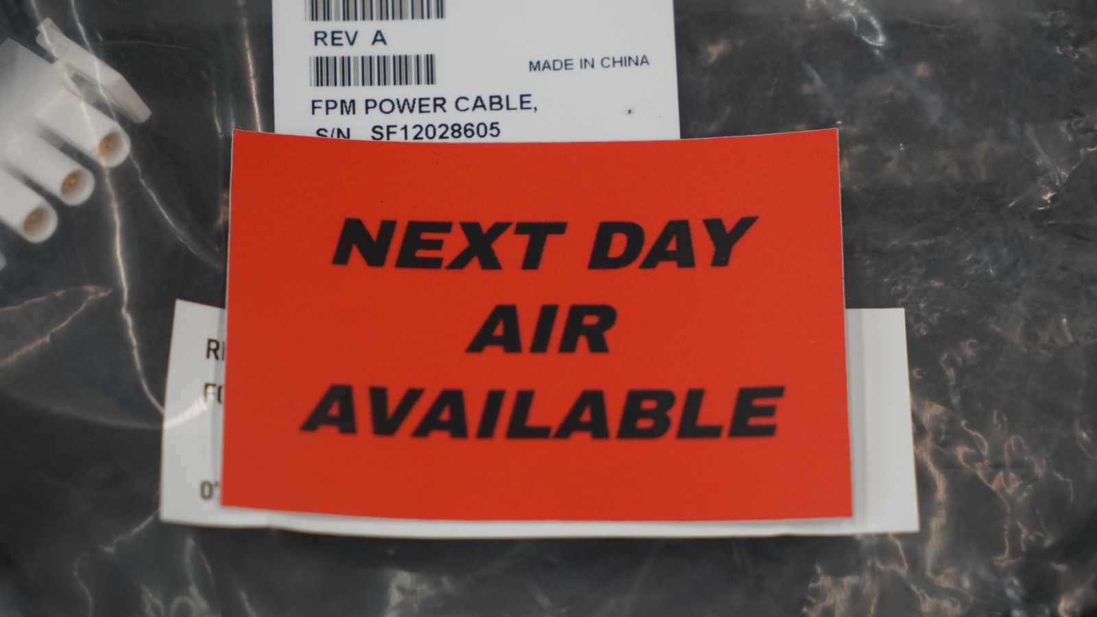 FOXBORO P0926KQ Power Supply Output Cable, 3-Pin, 84in