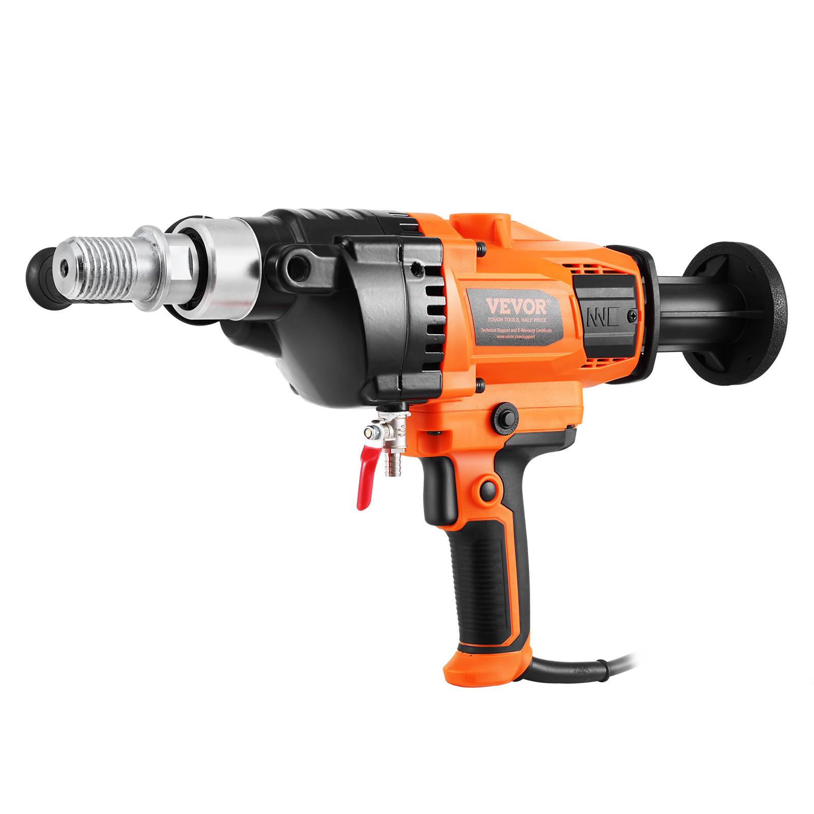 VEVOR Core Drill Machine 0.8-6.3in Dia 2000W Handheld Core Drill Rig for Mixing