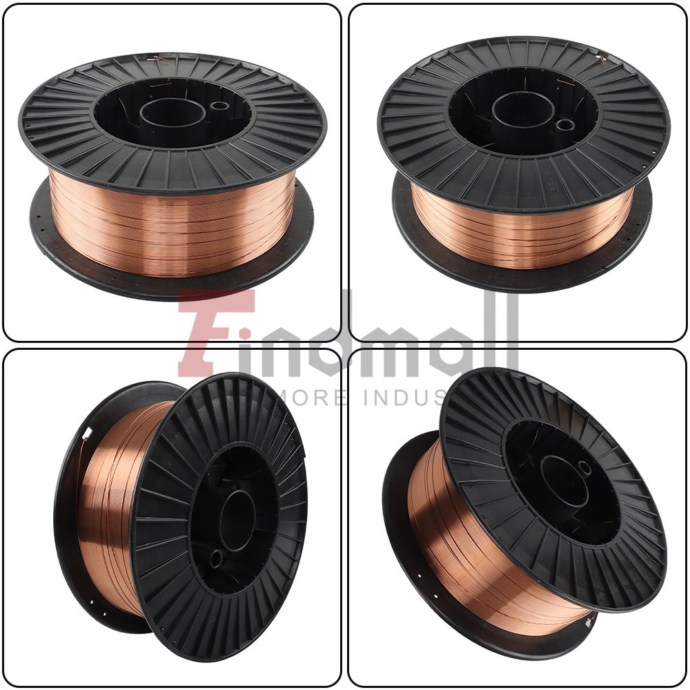 ER70S-6 .035″ (0.9 mm) Mild Steel MIG Welding Wire – 33 Lbs Roll New