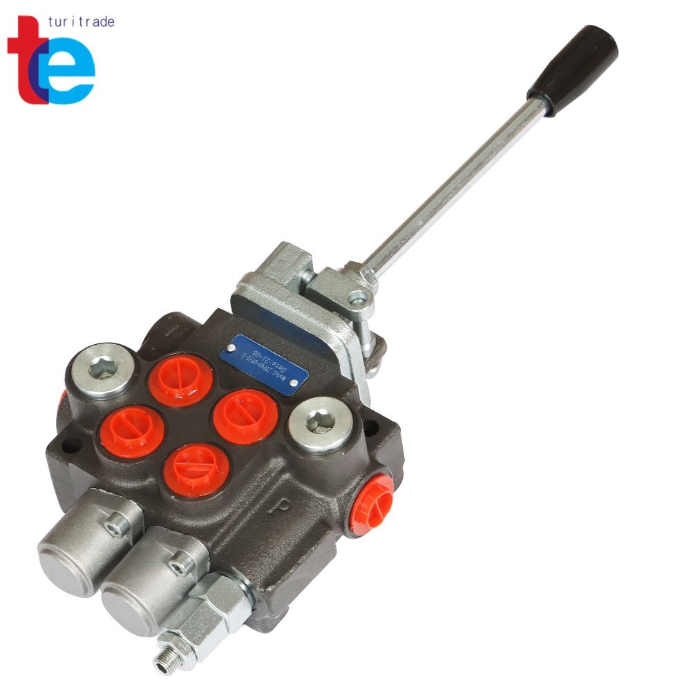2 Spool 11GPM Hydraulic Control Valve Double Acting Tractor Loader W/Joystick