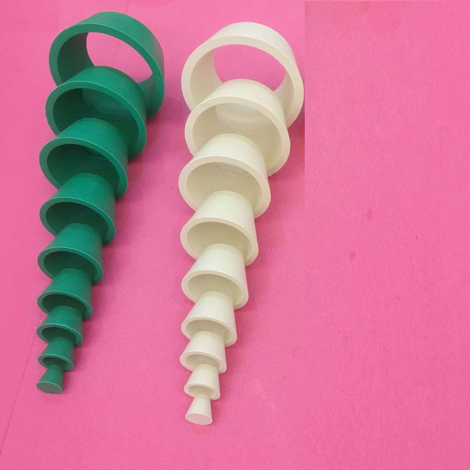 9 Count Filter Adapter Cones Set, Buchner Funnel Flask Adapter Set, Tapered Coll