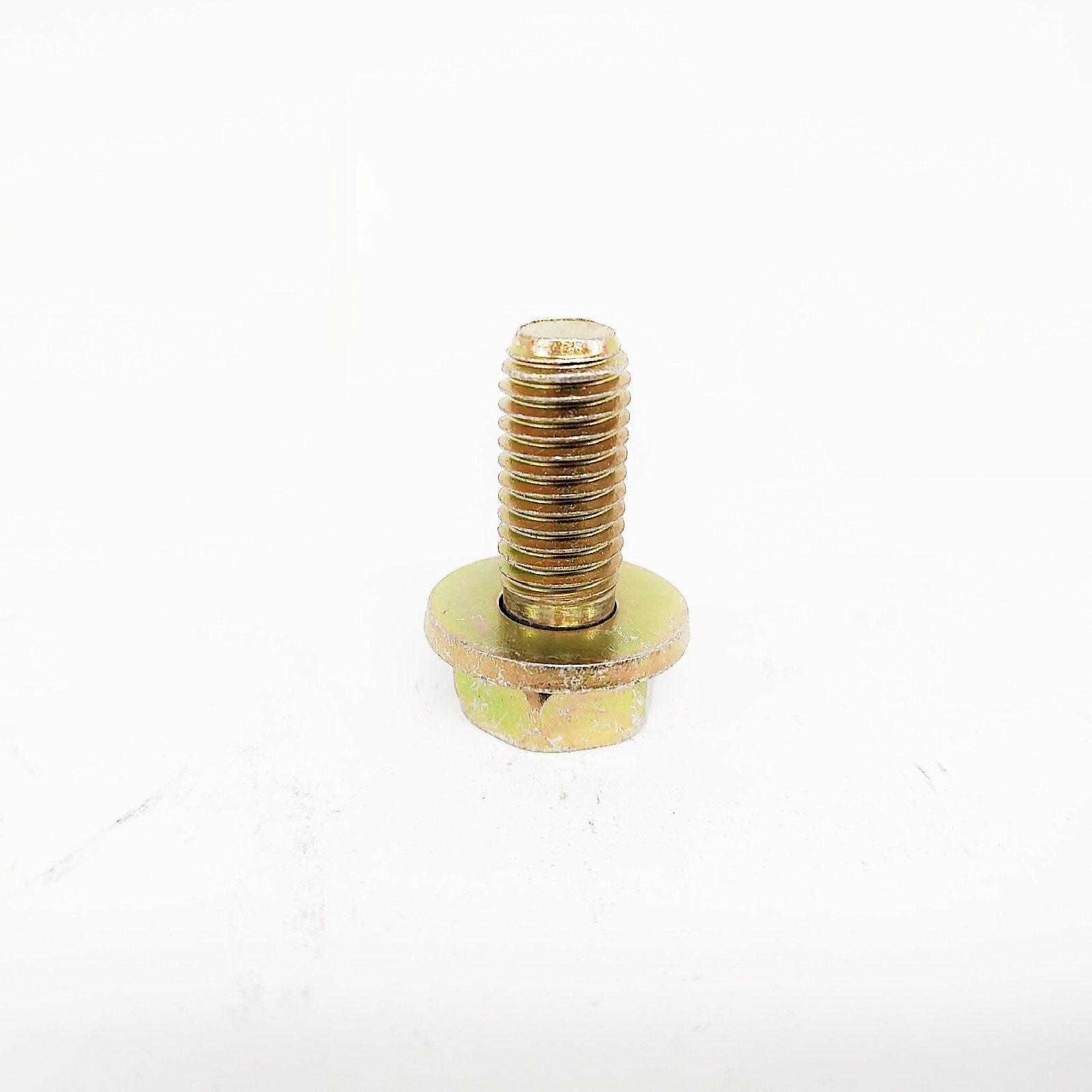 M12-1.75 X 30mm, 4037 Alloy Class 10.9 Sems DIN 933, Yellow Zinc Bolts, 275-QTY