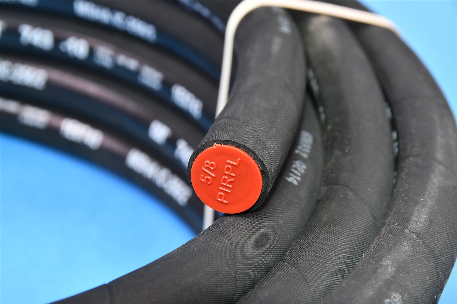 10′ MSHA Approved 5/8″ .625″ Flame Resistant High Temperature Hydraulic Hose