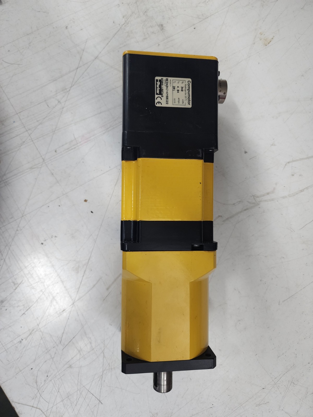 Parker Compumotor BE342HJ-KMSBG22 brushless Servo motor 1.21Kw 4965 RPM 340VDC