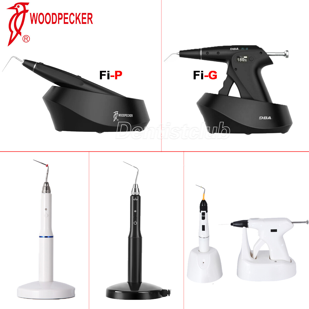 WoodpeckerDental Gutta-percha Obturation System Endodontic Heated Gun/Heated Pen