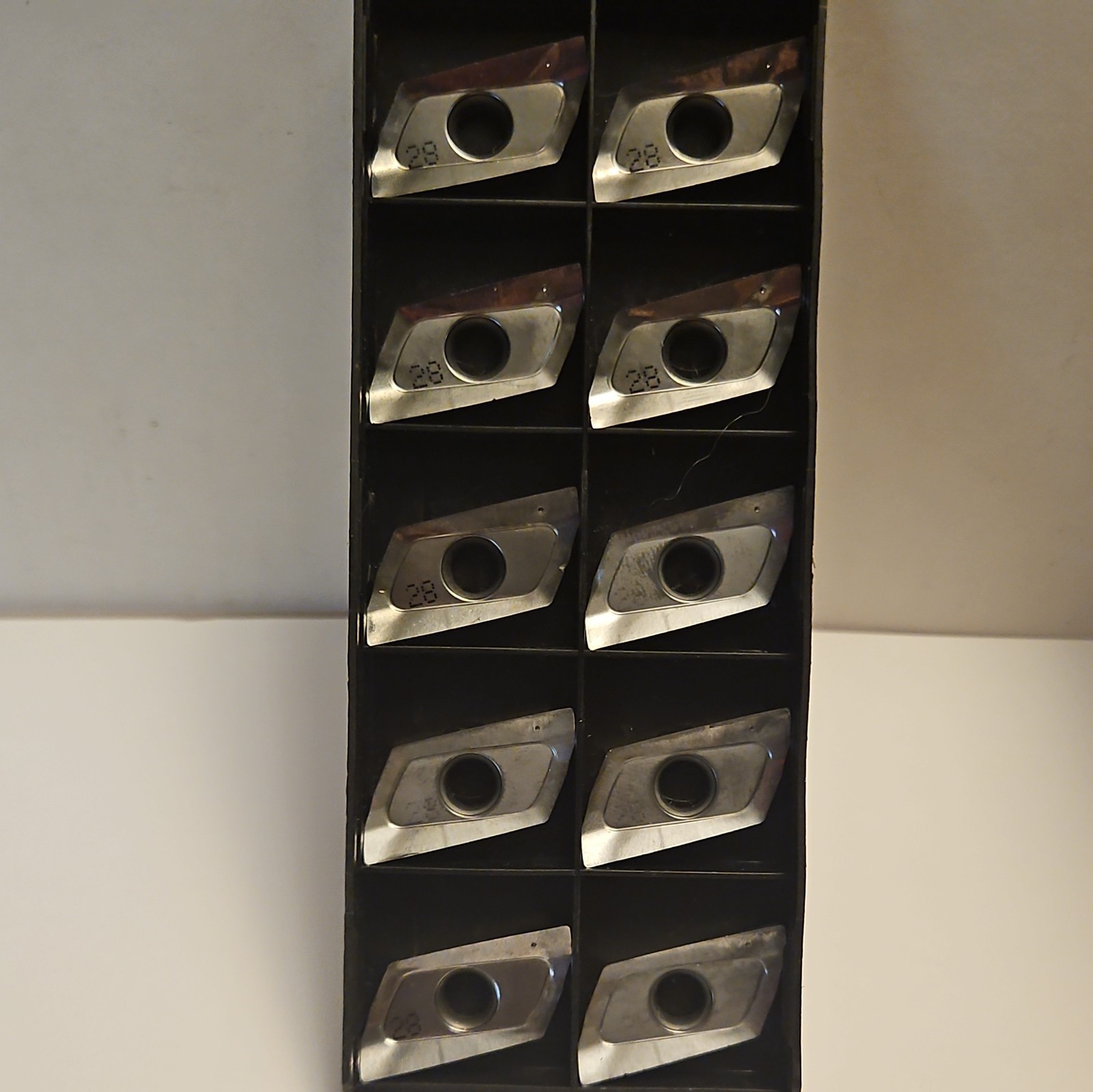 Iscar Milling Insert: ANSI HM90 APCR 220608R-P IC28, ISO HM90 10 INSERTS LOT1099