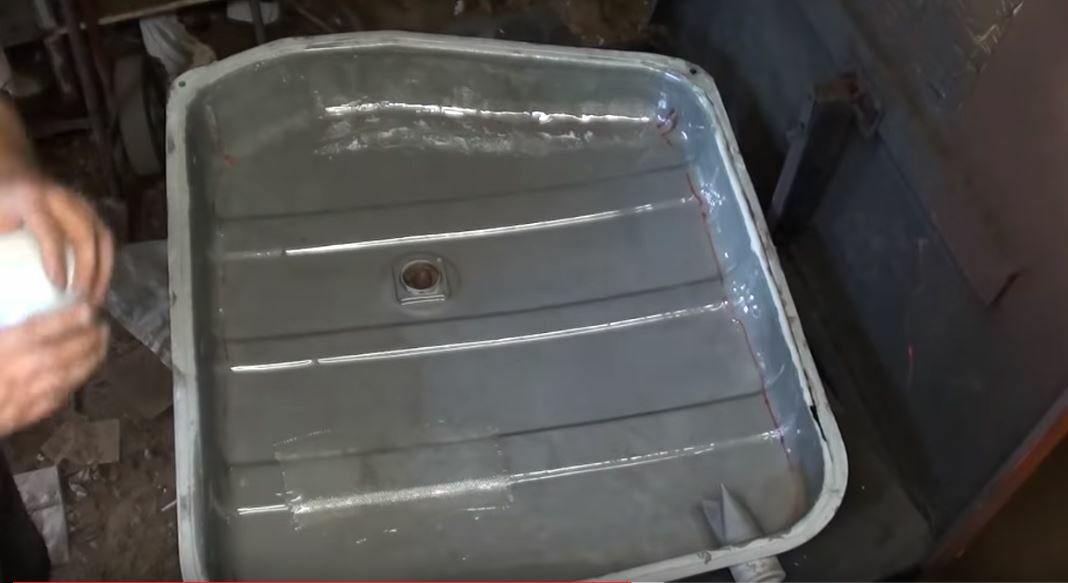 Gasoline Resistant Epoxy Resin 4 Fuel Tank Repair Restoration -Diesel E85 Blend