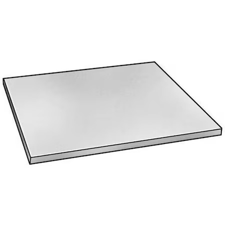 Zoro Select Bulk-Ps-Uhmw-952 White Uhmw Sheet Stock 24″ L X 12″ W X 1.750″