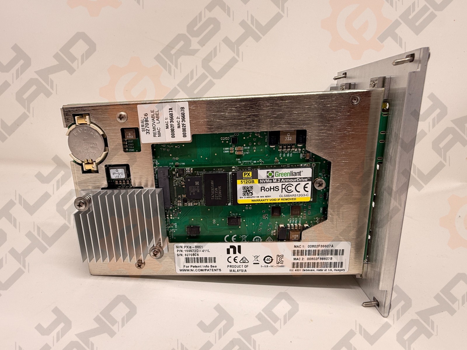 National Instruments PXIe-8861 Quad Core Embedded Controller 512GB SSD