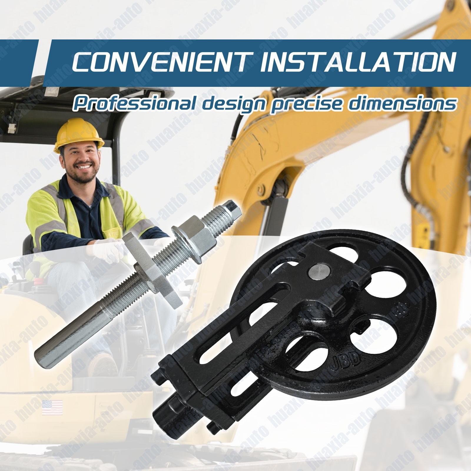 Chinese Excavator Front Idler (agt) 1 Ton Mini Excavator