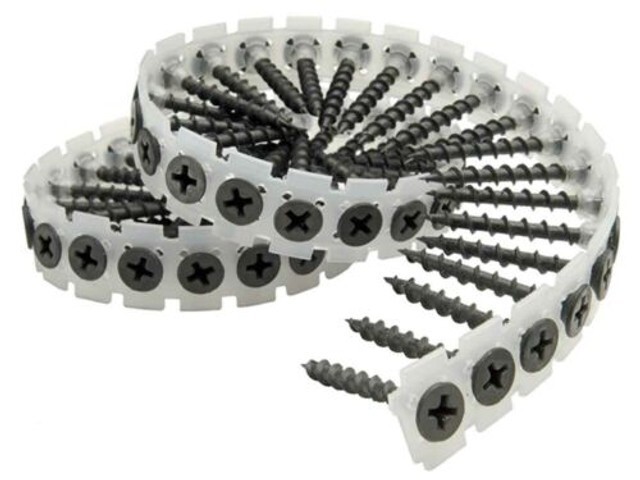 10,000 Count Collated Drywall Screws Phillips Coarse Thread #6 X 1-1/4″, BULK
