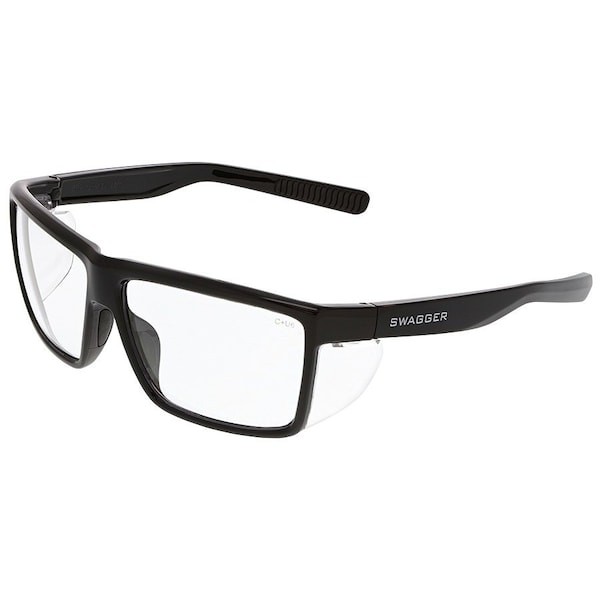 Mcr Safety Sr22bg Swagger (Sr2), Safety Glasses Anti-Scratch, Green Mirror