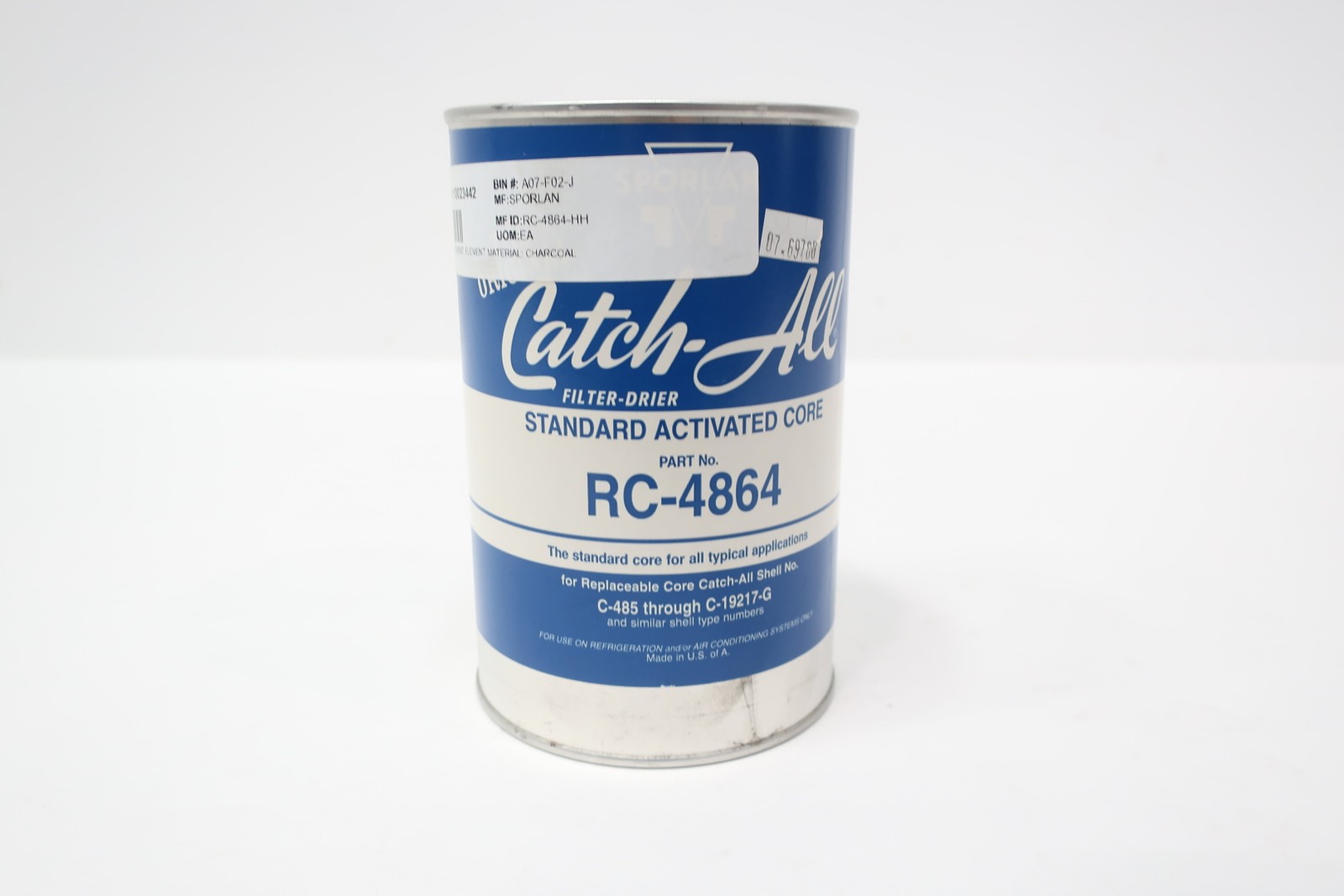 Sporlan RC-4864 Standard Activated Core Filter-drier