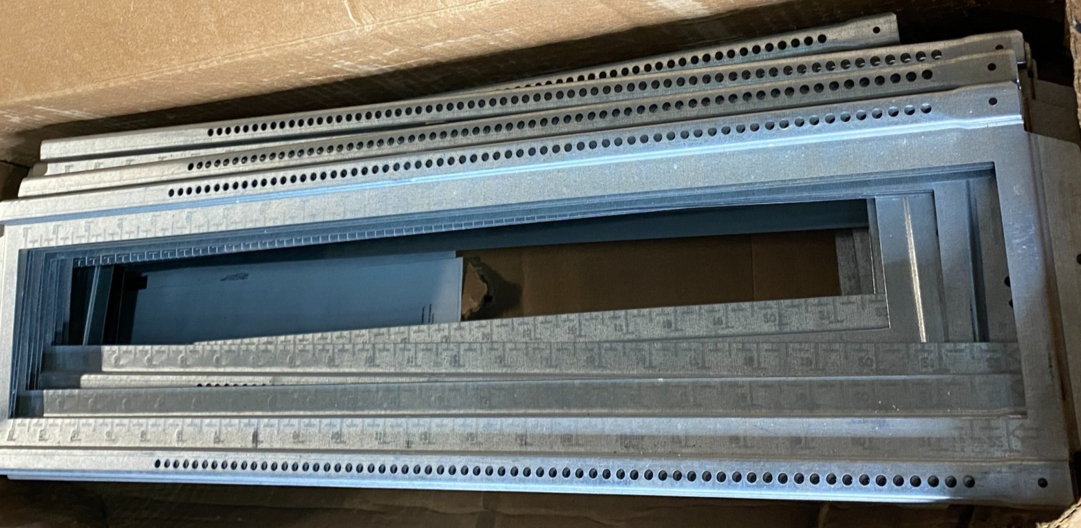 PACK OF 25 EATON B-LINE BB7-24 OPEN BOX MOUNTING BRACKET, 24″STUD, STEEL 🎯