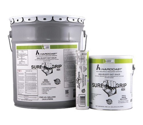HARDCAST 302009 Duct Sealant 1 Gal Synthetic Rubber Fiber-Free UL 181 B-M