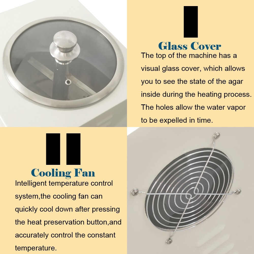 Agar Mixer Stirrer Machine 2.9gal Lab Equipment Hydrocolloid Heat Mixer Machine