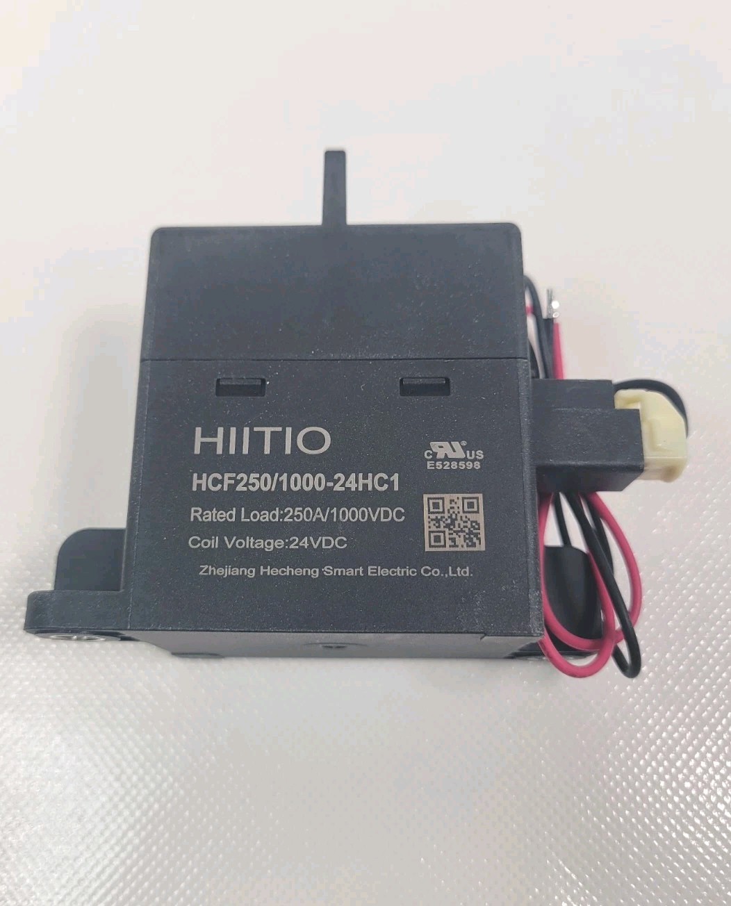 250A 1000VDC High Voltage DC Contactor Ceramic Sealed Relay 24V Coil UL Listed