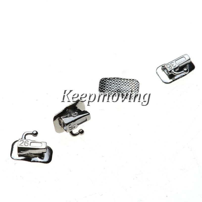 200Pcs/Box Dental Orthodontic Buccal Tube 1st Molar Bondable Single MBT 0.022