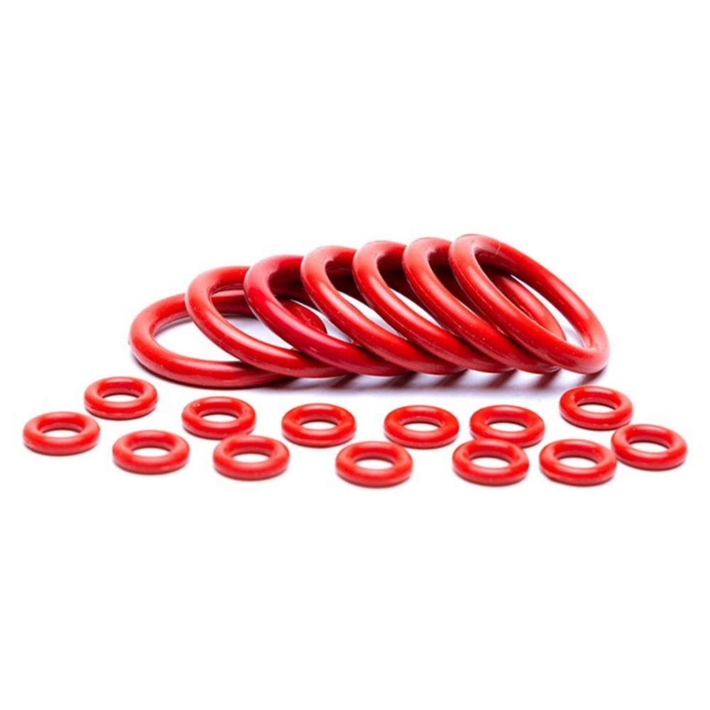 Silicone Rubber O Rings Metric Food Grade 3mm Cross Section 4mm-64mm ID O Ring