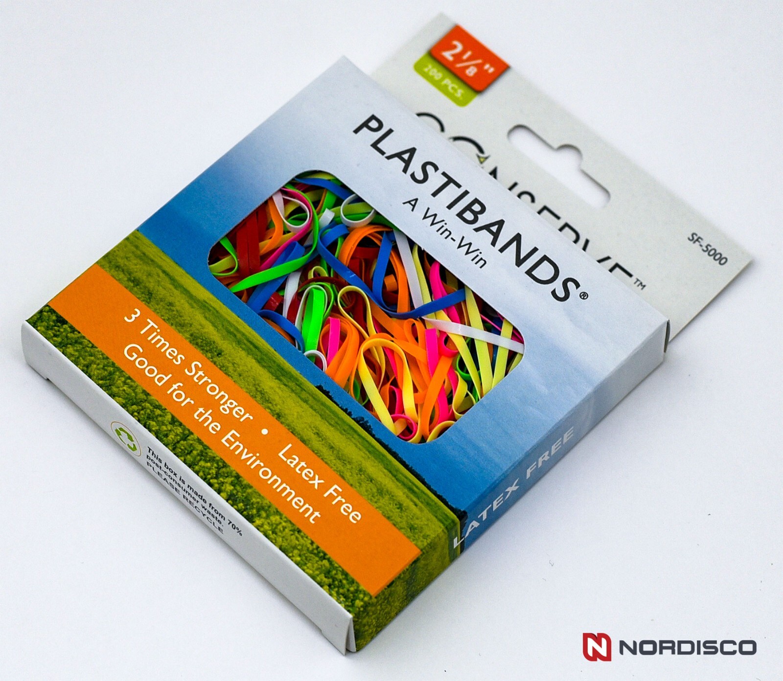 Conserve Plastibands SF-5000 By Baumgartens, 2-1/8″ Length, Box of 200